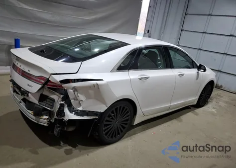 2018 Lincoln Mkz Reserve z USA, uszkodzony, nr VIN 3LN6L5EC1JR609953